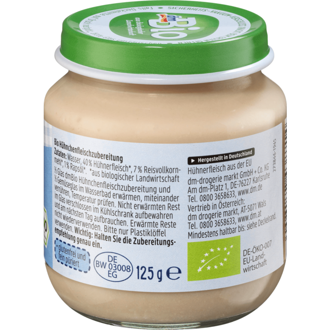 dmBio Kip Bereiding V.a. 5 Maanden 125 g