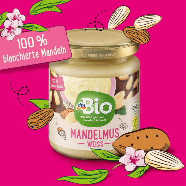 dmBio Amandelpasta Wit 250 g
