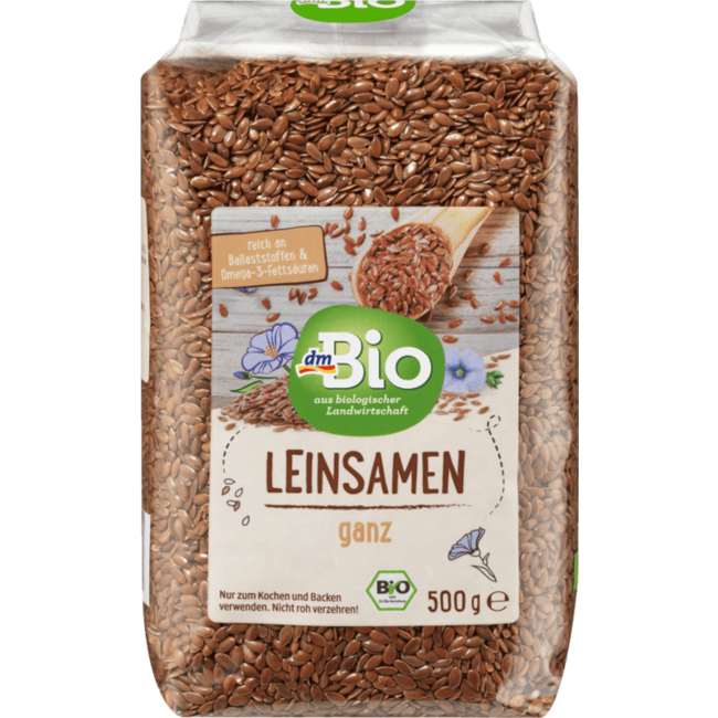 dmBio Lijnzaad Heel 500 g