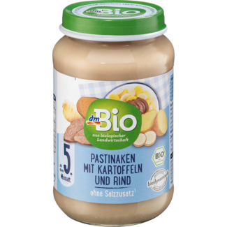 Dmbio dmBio Menu Pastinaak Met Aardappelen & Rund V.a. 5 Maanden