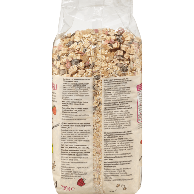 dmBio Bessen Muesli 750 g
