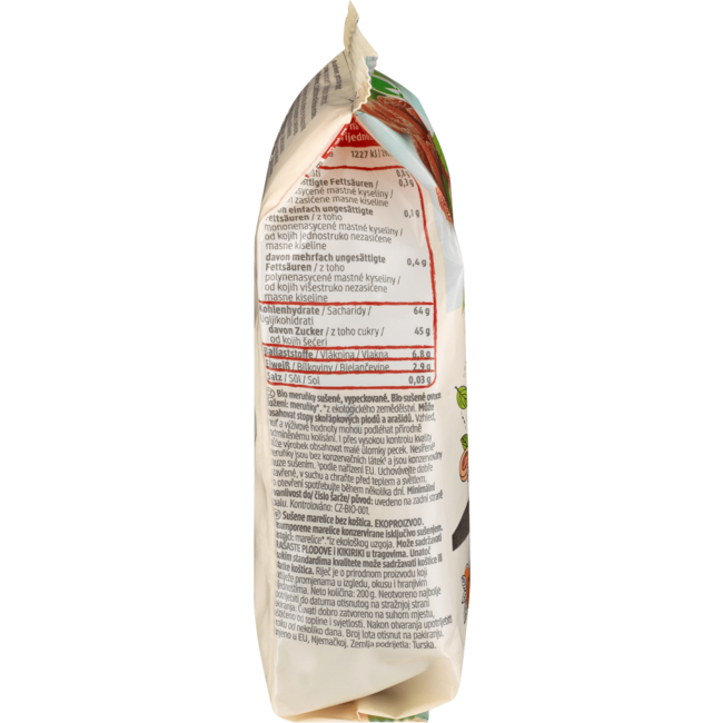 dmBio Gedroogde Abrikozen Zonder Pit 200 g