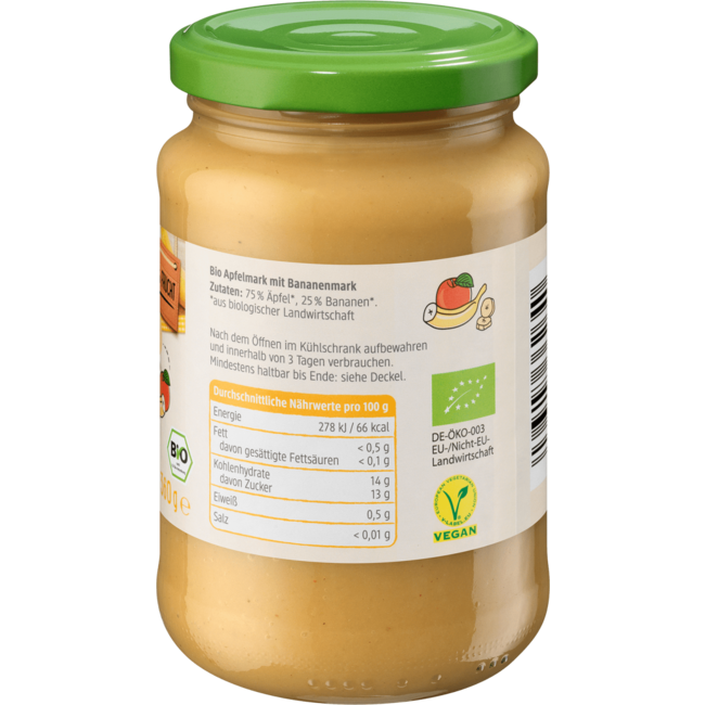 dmBio Appelmoes Met Banaan 360 g