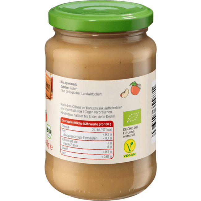 dmBio Appelmoes 360 g