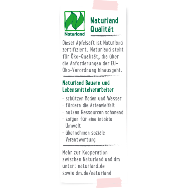 dmBio Direct Sap Appelsap Natuurlijk Troebel 1l