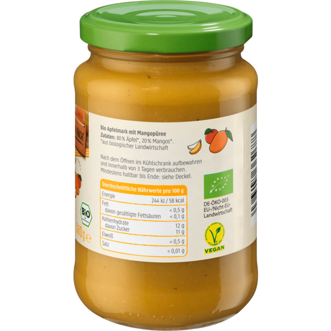 dmBio Appelmoes Met Mango 360 g