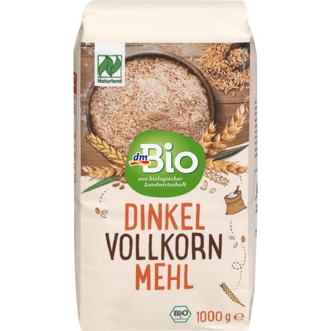 dmBio Speltmeel Volkoren 1000 g