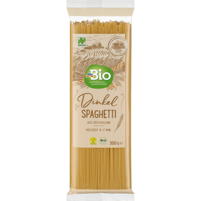 dmBio Spelt Pasta Spaghetti 500 g