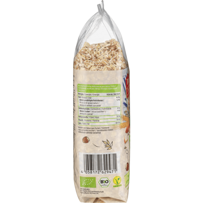 dmBio Bircher Muesli Op Zwitserse Wijze 500 g