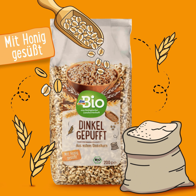 dmBio Gepofte Spelt 200 g