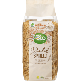 Dmbio dmBio Spelt Pasta Spirelli