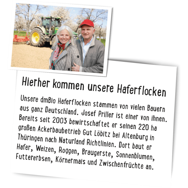 dmBio Havermout Fijn Blad 500 g