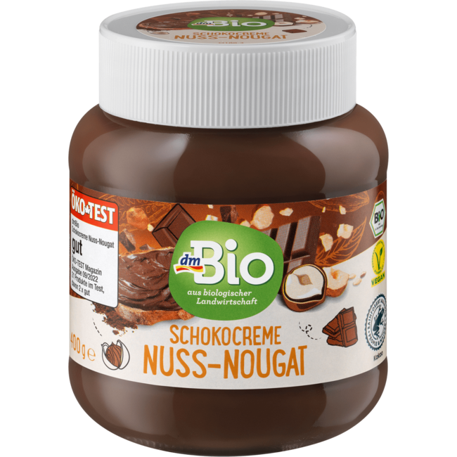 dmBio Chocoladepasta Noten-Nougat 400 g