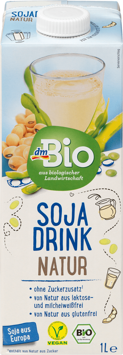 dmBio Sojadrink Naturel 1L - Duitse Voordeel Drogist