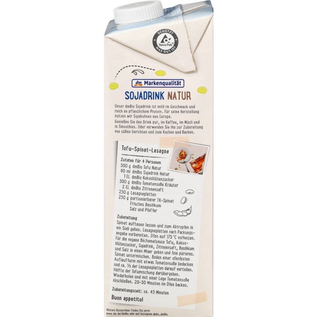 dmBio Sojadrink Naturel 1L