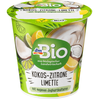 Dmbio dmBio Kokos-Citroen Limoen Vegan Yoghurtalternatief