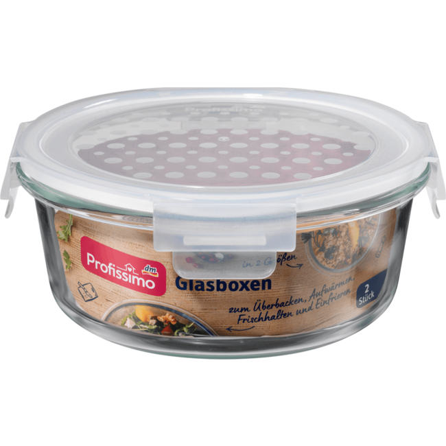 Profissimo Glazen Dozen Set Rond 2 St