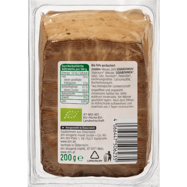 dmBio Tofu Gerookt 200 g