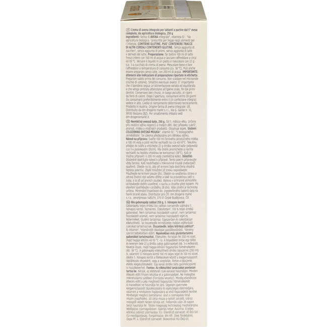 dmBio Haver Graanpap Vanaf 5 Maanden 250 g