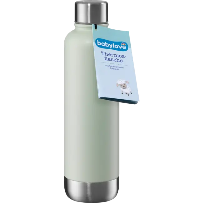 babylove Thermosfles Mint, 500ml 1 St