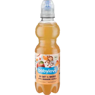 Babylove babylove Sap & Water Appel-mandarijn Acerola