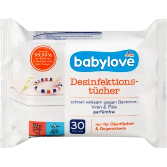 Babylove babylove Desinfectiedoekjes 30st