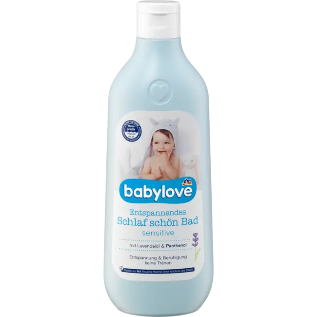 babylove Babybadadditief Ontspannend Slapen Lekker Bad Sensitive 500 ml