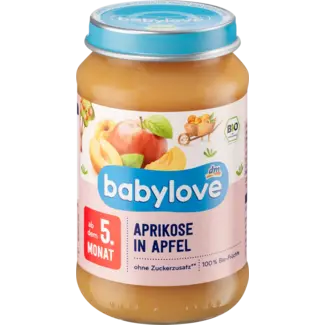 Babylove babylove Vruchten Abrikoos In Appel V.a. 5 Maanden