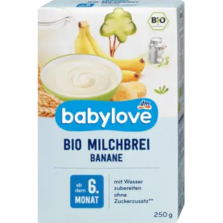 Babylove babylove Bio Melkpap Banaan V.a. 6 Maanden