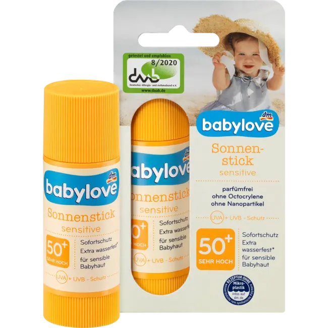 babylove Sunstick Sensitive SPF 50+ 20 g