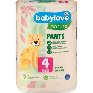 babylove nature babylove nature Pants Gr.4 Maxi (9-15 Kg) 20st