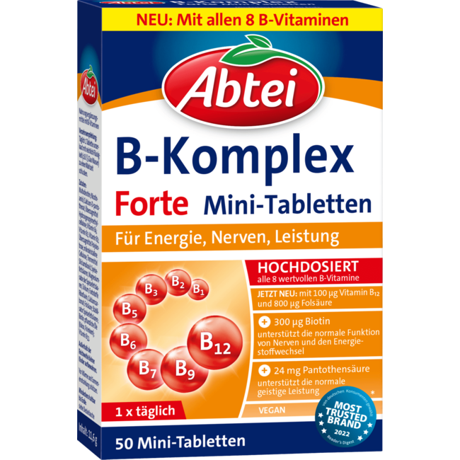 Abtei Vitamine B Complex Forte Tabletten 50 St 11 g