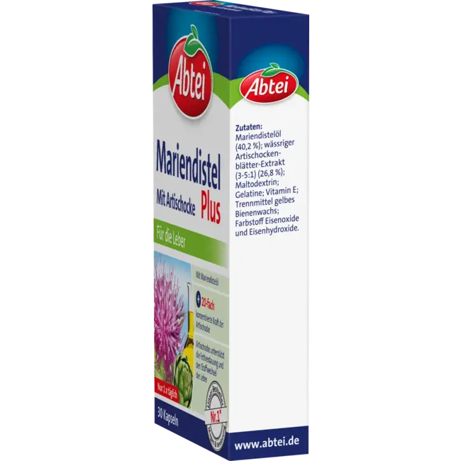 Abtei Mariadistel Plus Capsules 30 St 22 g