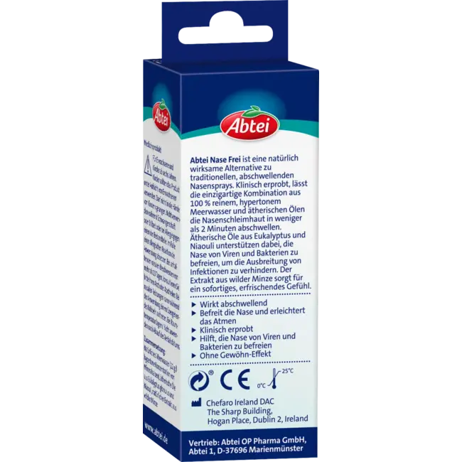 Abtei Decongestivum Spray Neus Vrij 20 ml