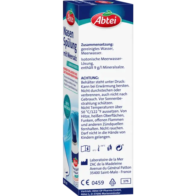 Abtei Neusspoeling Met Zeezout 100 ml