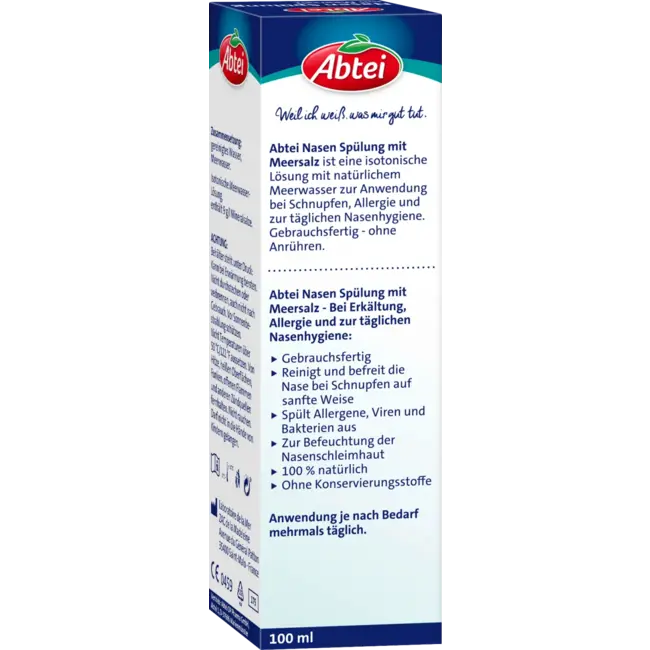 Abtei Neusspoeling Met Zeezout 100 ml