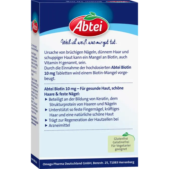 Abtei Biotine Tabletten 30 St