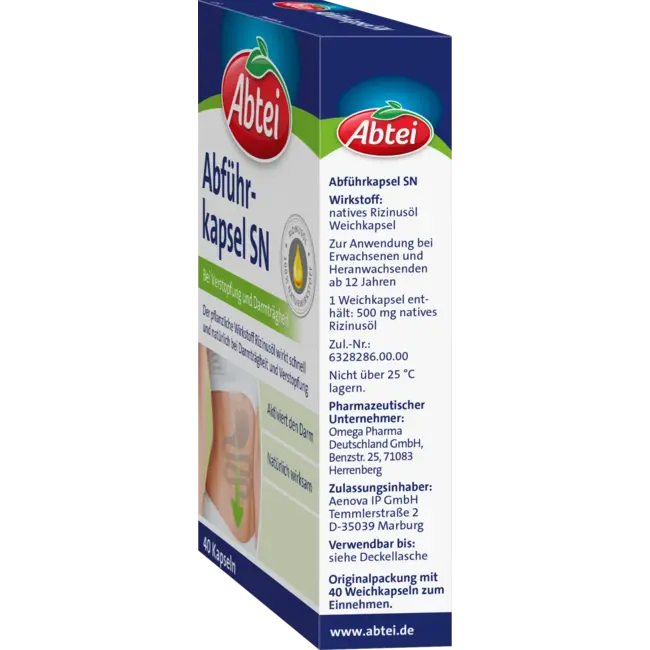Abtei Laxeercapsules 40 St