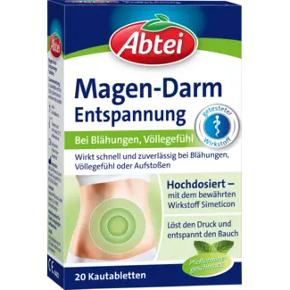 Abtei Abtei Gastro-intestinale Ontspanningskauwtabletten