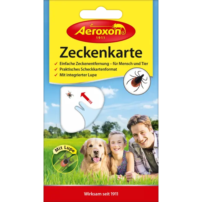 Aeroxon Tekenkaart 1 St