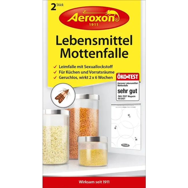 Aeroxon Voedsel Mottenvallen 2 St