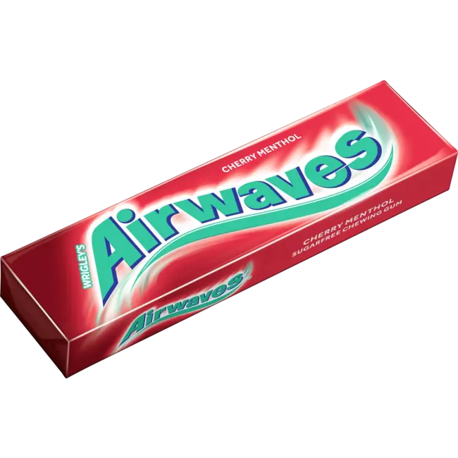Airwaves Kauwgom Cherry Menthol Suikervrij 12 St
