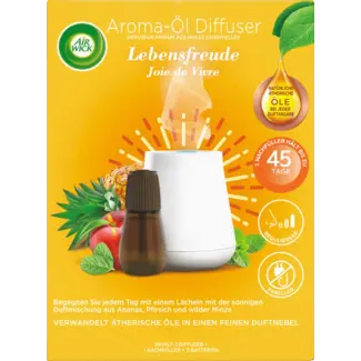 Airwick AirWick Luchtverfrisser Aroma-olie Diffuser Levensvreugde Starterset