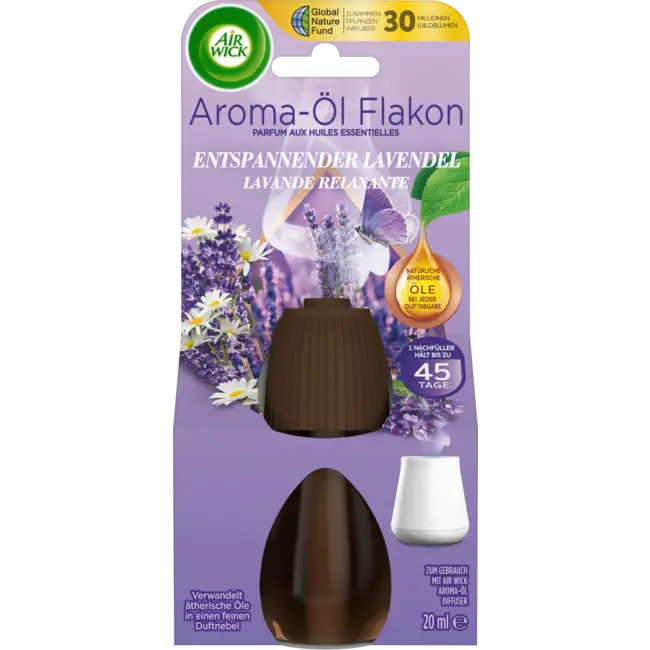 AirWick Luchtverfrisser Aroma-olie Ontspannende Lavendel Navulling 20 ml