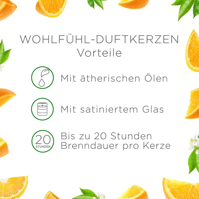 AirWick Geurkaars In Glas Anti-tabak Oranje (2x105 G) 2 St