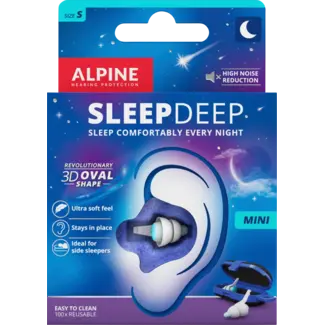 ALPINE ALPINE Oordopjes Sleep Deep Mini Maat S