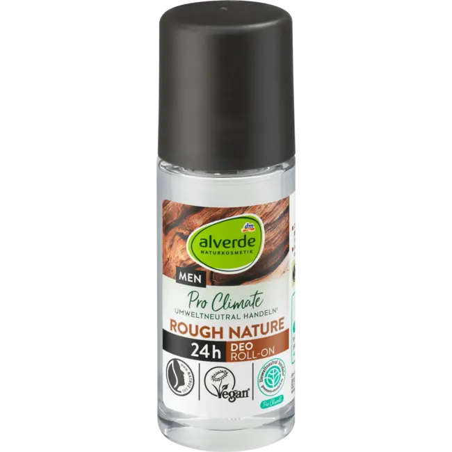 alverde MEN Deo Roll-on Rough Nature 50 ml