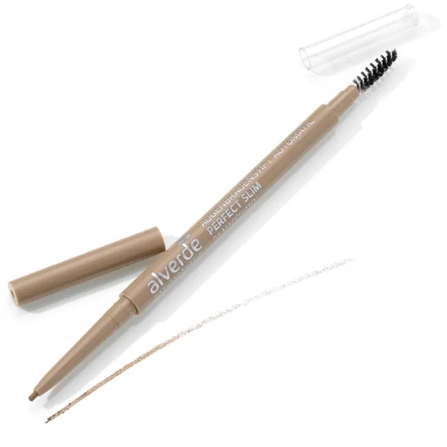 alverde NATURKOSMETIK Wenkbrauwpotlood Perfect Slim Automatic 04 Macchiato 0 g