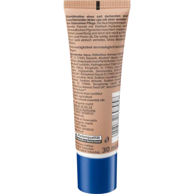 alverde NATURKOSMETIK BB Creme Hydro Medium 30 ml