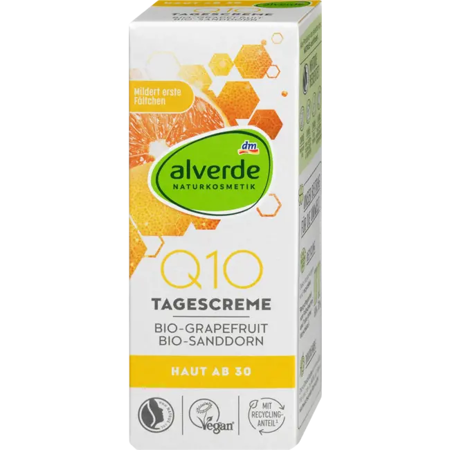 alverde NATURKOSMETIK Gezichtscrème Q10 50 ml